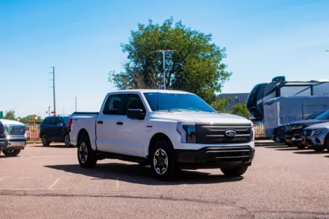 White 2023 Ford F-150 Lightning Pro for sale in Albuquerque, NM