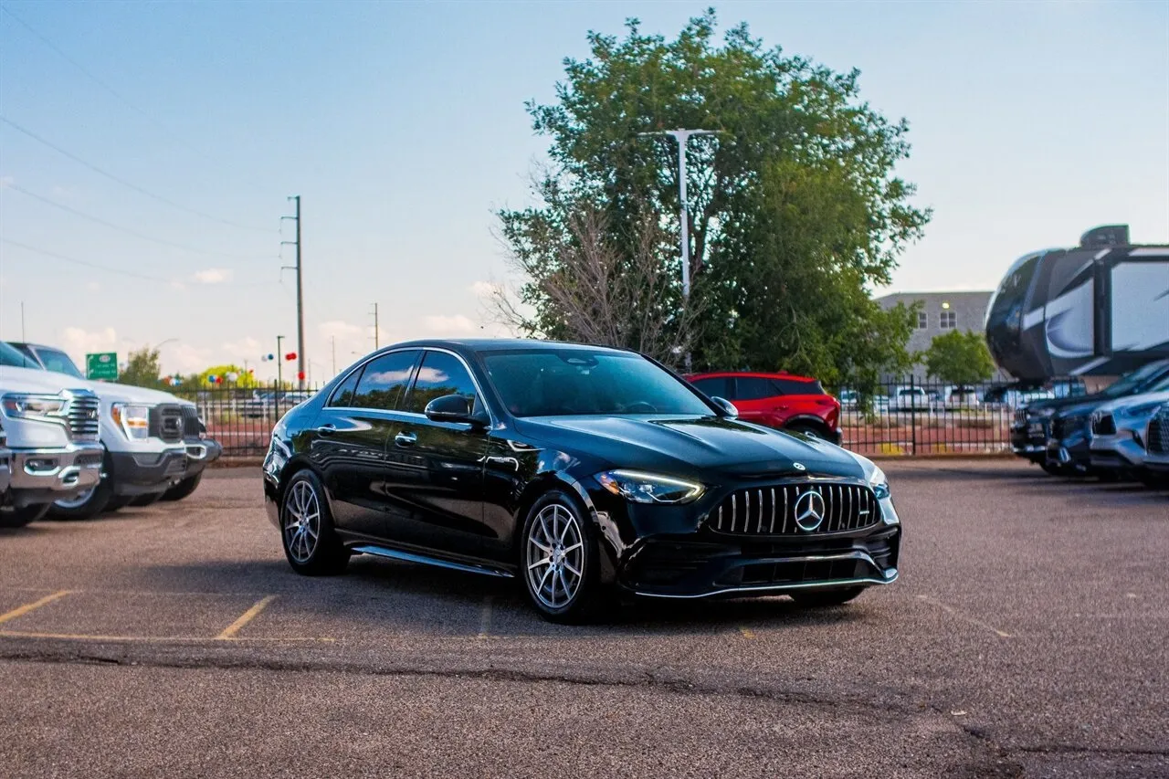 Black 2023 Mercedes-Benz C-Class C 43 AMG for sale in Albuquerque, NM