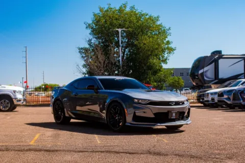 Gray 2021 Chevrolet Camaro SS for sale in Albuquerque, NM