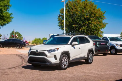 Another view of 2021 Toyota RAV4 XLE Premium for sale in Albuquerque, NM at Integrity Automotive