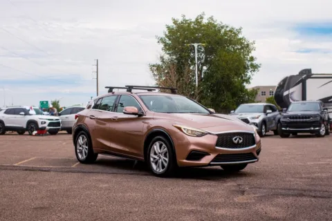 Beige 2017 INFINITI QX30 Luxury for sale in Albuquerque, NM