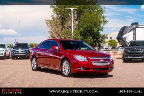 Red 2009 Chevrolet Malibu LTZ for sale in Albuquerque, NM
