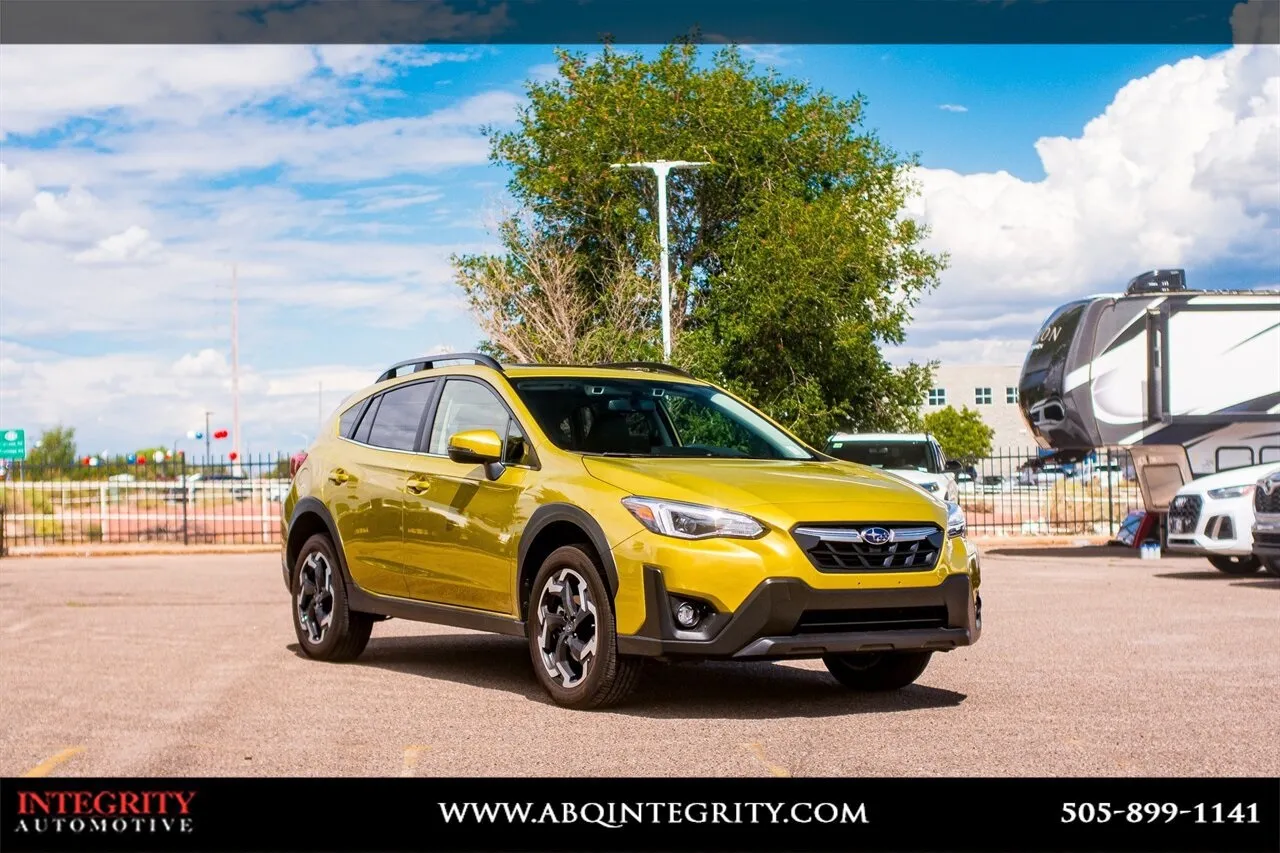 Yellow 2023 Subaru Crosstrek Limited for sale in Albuquerque, NM