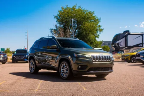Green 2021 Jeep Cherokee Latitude Plus for sale in Albuquerque, NM