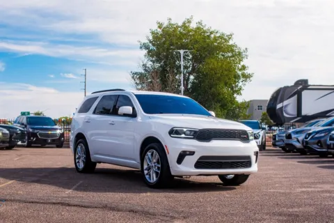White 2022 Dodge Durango GT Plus for sale in Albuquerque, NM