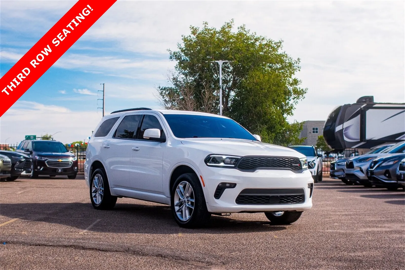 White 2022 Dodge Durango GT Plus for sale in Albuquerque, NM