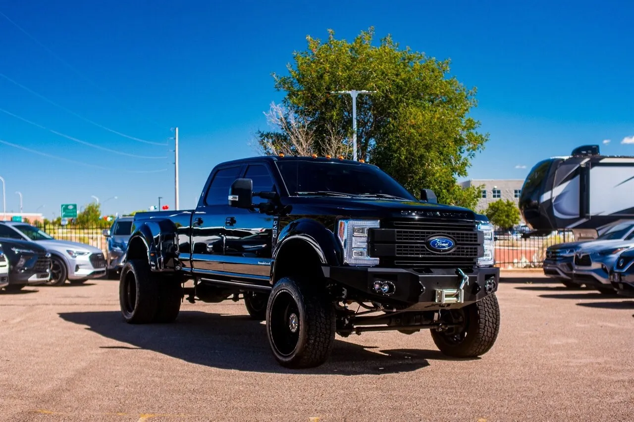 Black 2017 Ford F-450SD Platinum for sale in Albuquerque, NM
