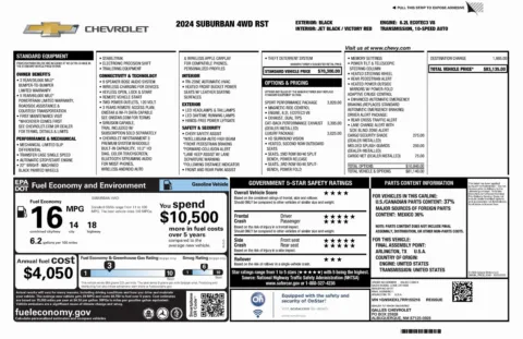 Photos of 2024 Chevrolet Suburban RST for sale in Albuquerque, NM at Integrity Automotive