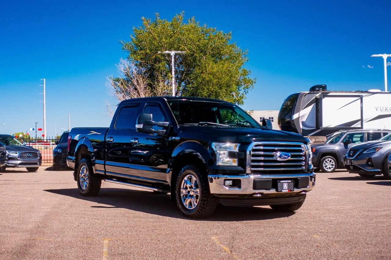 Black 2015 Ford F-150 XLT for sale in Albuquerque, NM