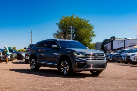Black 2022 Volkswagen Atlas Cross Sport 3.6L V6 SEL Premium R-Line for sale in Albuquerque, NM
