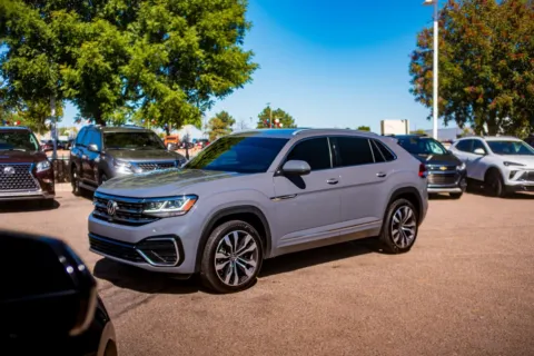 Another view of 2022 Volkswagen Atlas Cross Sport 3.6L V6 SEL Premium R-Line for sale in Albuquerque, NM at Integrity Automotive