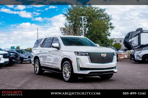 White 2022 Cadillac Escalade Premium Luxury for sale in Albuquerque, NM