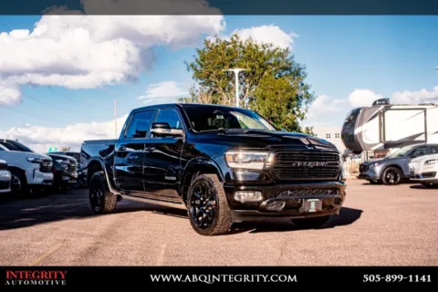 Black 2021 Ram 1500 Laramie for sale in Albuquerque, NM
