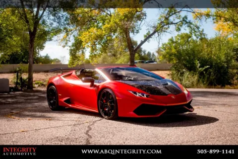 Red 2017 Lamborghini Huracan LP 610-4 Spyder for sale in Albuquerque, NM