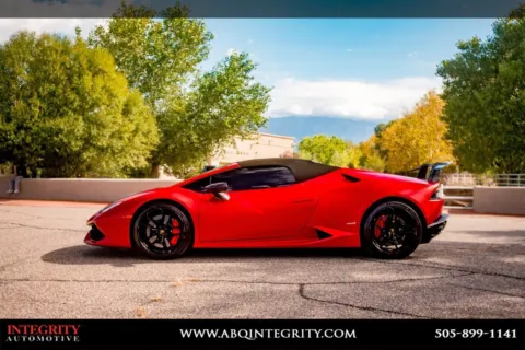 Another view of 2017 Lamborghini Huracan LP 610-4 Spyder for sale in Albuquerque, NM at Integrity Automotive
