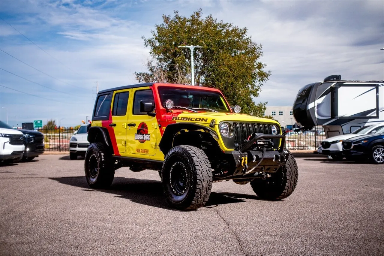 Yellow 2023 Jeep Wrangler Rubicon for sale in Albuquerque, NM