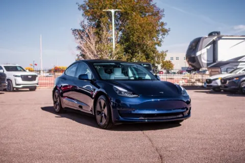 Blue 2021 Tesla Model 3 Standard Range Plus for sale in Albuquerque, NM