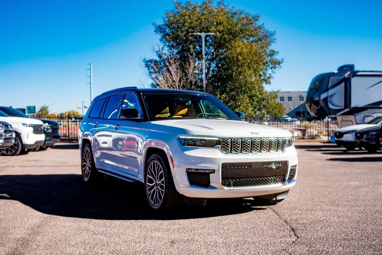 White 2025 Jeep Grand Cherokee L Summit for sale in Albuquerque, NM