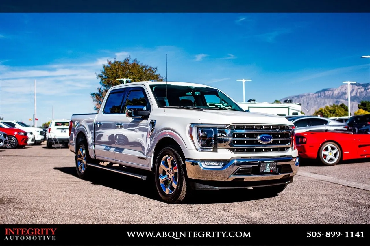 White 2021 Ford F-150 Lariat for sale in Albuquerque, NM