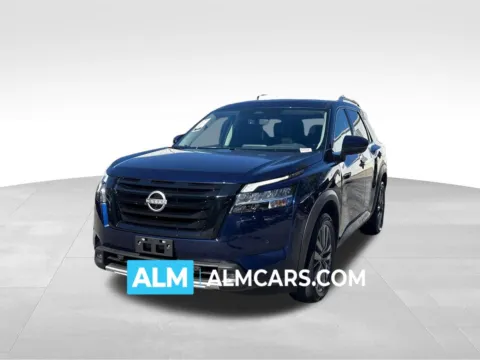 Blue 2023 Nissan Pathfinder SL for sale in Newnan, GA