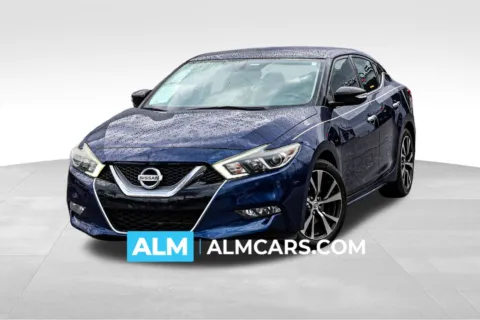 Blue 2017 Nissan Maxima 3.5 SV for sale in Newnan, GA