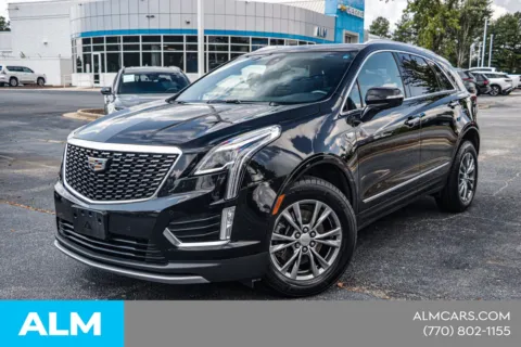 Black 2022 Cadillac XT5 Premium Luxury for sale in Newnan, GA