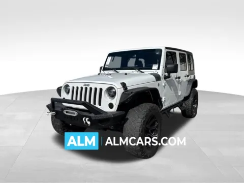 White 2017 Jeep Wrangler Unlimited Sport for sale in Newnan, GA