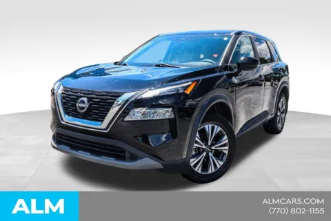 Black 2023 Nissan Rogue SV for sale in Newnan, GA
