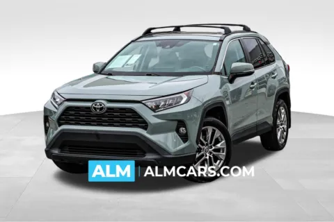 Gray 2021 Toyota RAV4 XLE Premium for sale in Newnan, GA