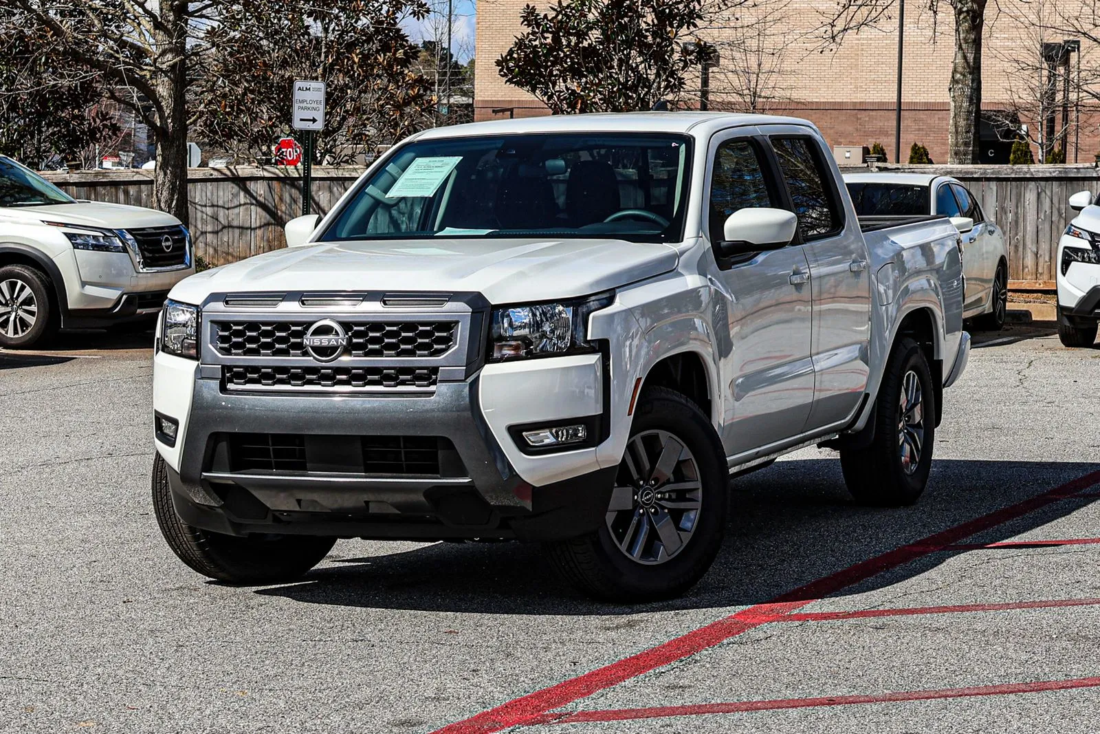 White 2025 Nissan Frontier SV w/ Lifetime Powertrain Warranty for sale in Newnan, GA