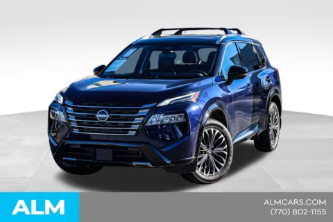 Blue 2025 Nissan Rogue Platinum for sale in Newnan, GA