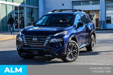 Blue 2025 Nissan Rogue Platinum for sale in Newnan, GA