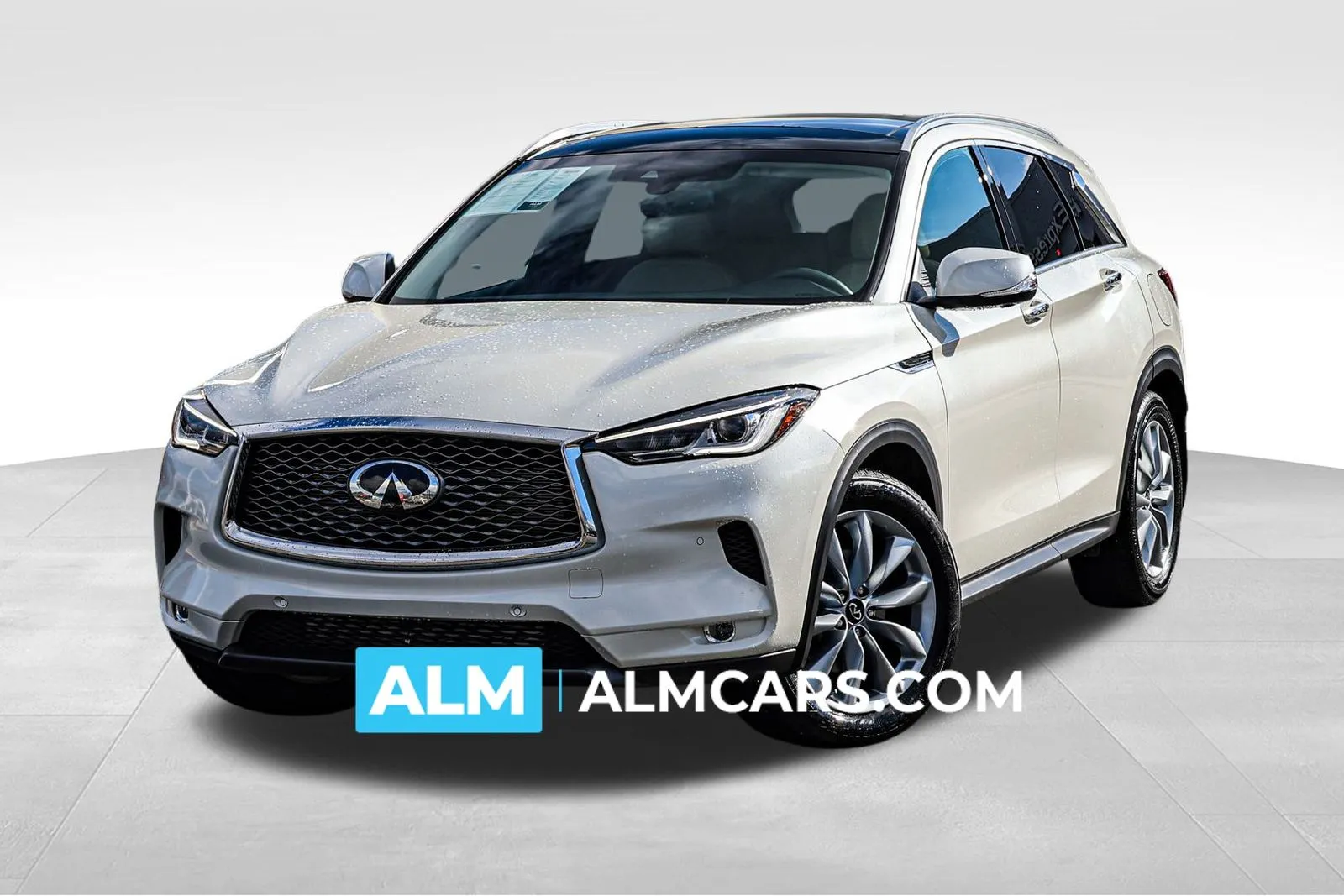 White 2022 INFINITI QX50 ESSENTIAL for sale in Newnan, GA