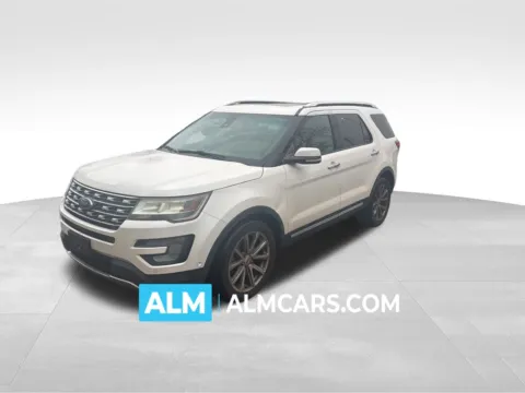 White 2016 Ford Explorer Limited for sale in Newnan, GA