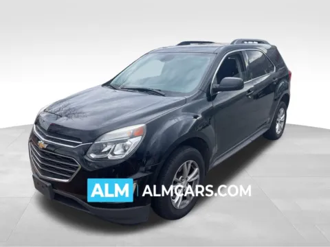 Black 2017 Chevrolet Equinox LT for sale in Newnan, GA