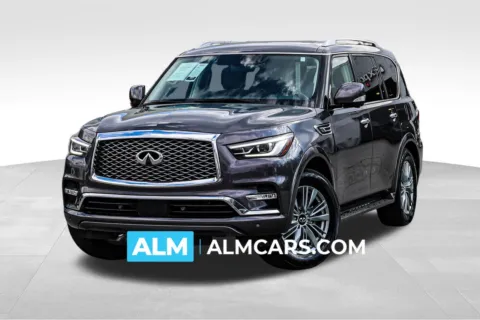 Gray 2024 INFINITI QX80 LUXE for sale in Newnan, GA