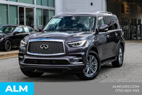 Gray 2024 INFINITI QX80 LUXE for sale in Newnan, GA