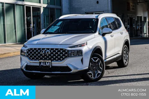 White 2022 Hyundai Santa Fe Plug-In Hybrid SEL Convenience for sale in Newnan, GA