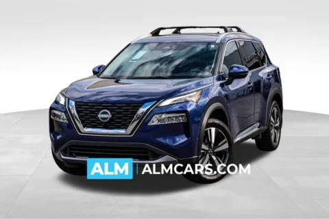 Blue 2023 Nissan Rogue SL for sale in Newnan, GA