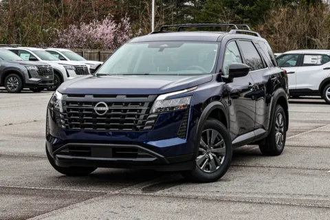 Blue 2026 Nissan Pathfinder SV for sale in Newnan, GA