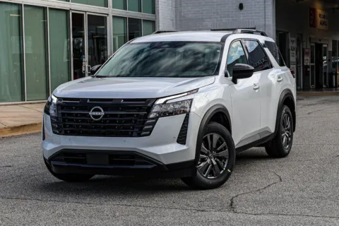 White 2026 Nissan Pathfinder SV for sale in Newnan, GA