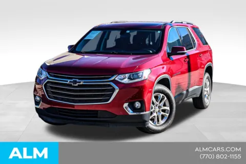 Red 2019 Chevrolet Traverse LT for sale in Newnan, GA