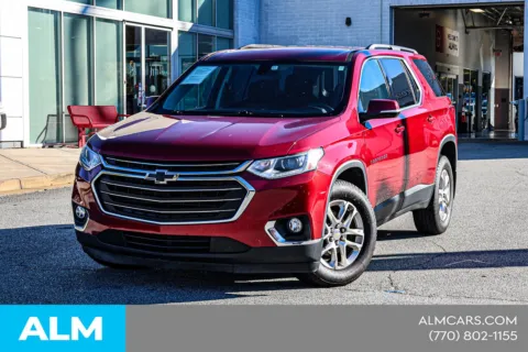 Red 2019 Chevrolet Traverse LT for sale in Newnan, GA