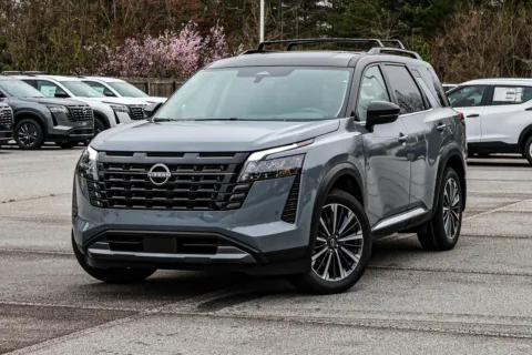 Black 2026 Nissan Pathfinder Platinum for sale in Newnan, GA