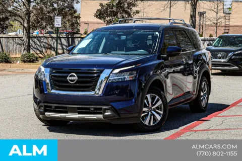 Blue 2023 Nissan Pathfinder SL for sale in Newnan, GA