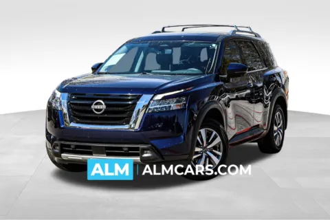 Blue 2023 Nissan Pathfinder SL for sale in Newnan, GA