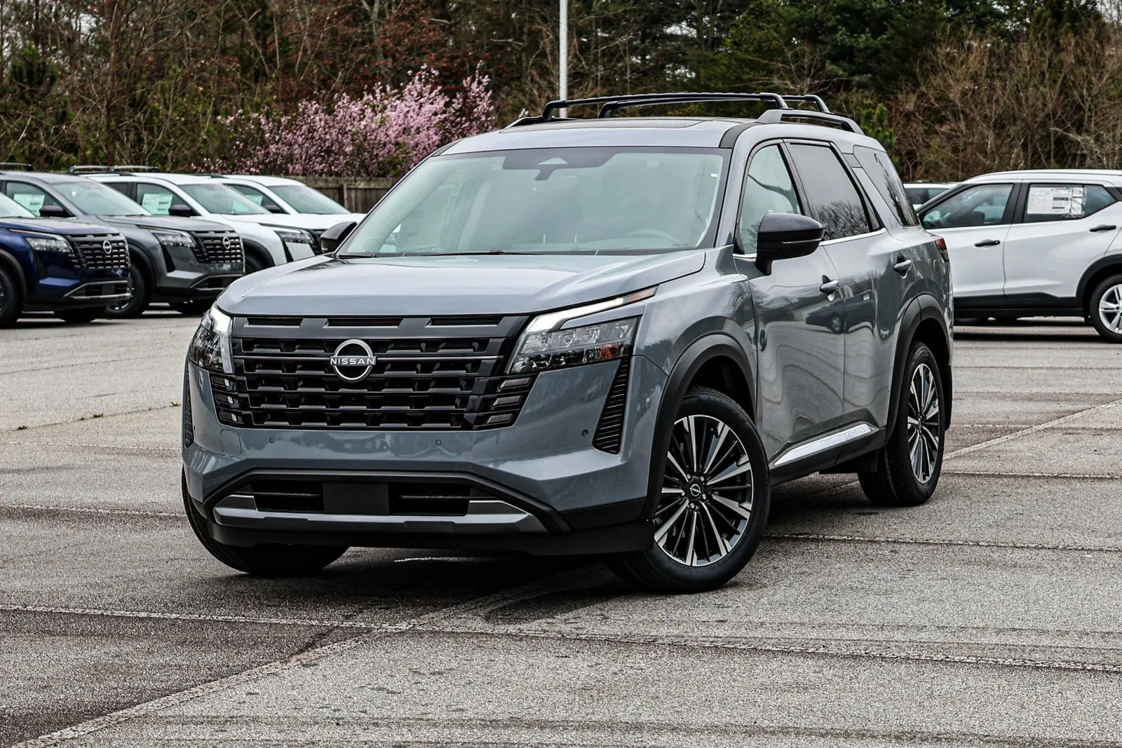 Gray 2026 Nissan Pathfinder Platinum for sale in Newnan, GA