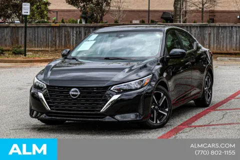 Black 2025 Nissan Sentra SV for sale in Newnan, GA