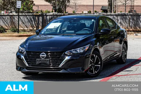 Black 2024 Nissan Sentra SV for sale in Newnan, GA