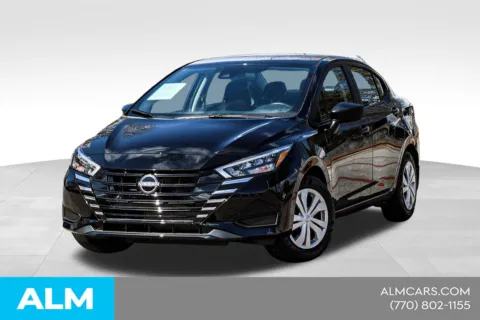 Black 2025 Nissan Versa 1.6 S for sale in Newnan, GA